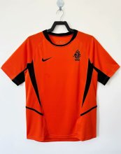 Retro Netherlands Home fans  1:1 Quality Soccer Jersey  2002