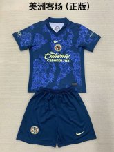Club America away kids  1:1 Quality Soccer Jersey  24-25