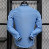 Manchester City Home Long sleeve Player   1:1 Quality Soccer Jersey   24-25