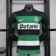 Sporting Lisbon home  player   1:1 Quality Soccer Jersey   24-25