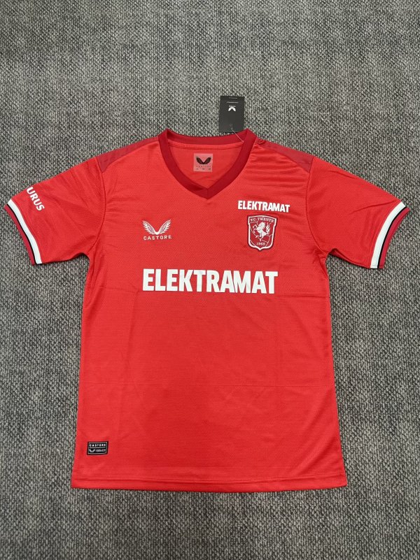 Twente home Fans  1:1 Quality Soccer Jersey   24-25