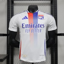 Olympique Lyonnais（OL） home  player  1:1 Quality Soccer Jersey   24-25