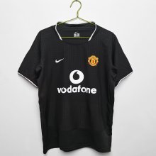 Retro Manchester United away  1:1 Quality Soccer Jersey  2003-2004
