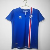 Retro Iceland  Home fans  1:1 Quality Soccer Jersey  2016-2017