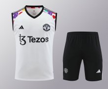 Manchester United Training clothing Vest set 1:1 Quality Soccer Jersey   24-25