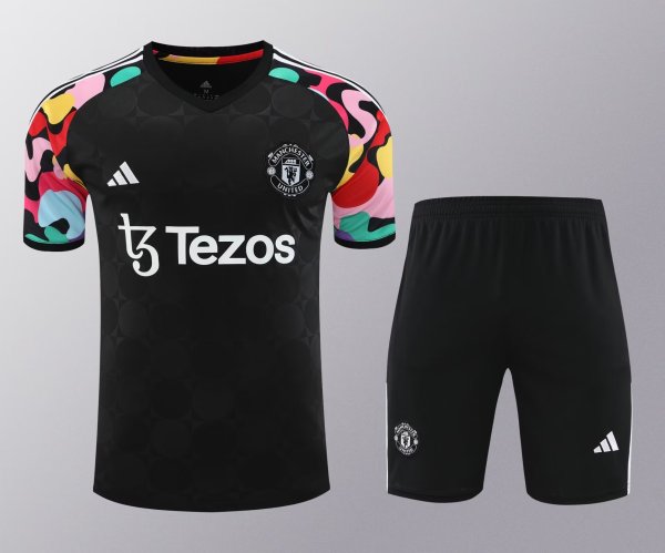 Manchester United Training clothing set 1:1 Quality Soccer Jersey   24-25