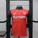Bayer Leverkusen Home Player 1:1 Quality Soccer Jersey  24-25