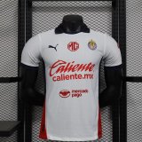 Chivas (Guadalajara )  Away  Player 1:1 Quality Soccer Jersey  24-25