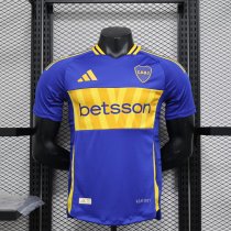 Boca Juniors Home  Player  1:1 Quality Soccer Jersey   24-25