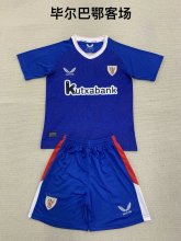Athletic Bilbao  Away  kids  1:1 Quality Soccer Jersey   24-25