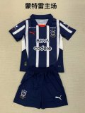 Monterrey  home  kids  1:1 Quality Soccer Jersey   24-25