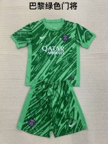 PSG Paris goalkeeper Kids 1:1 Quality Soccer Jersey  24-25