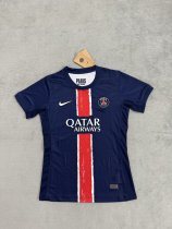 PSG Paris Home  women  1:1 Quality Soccer Jersey    24-25