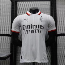 AC Milan  Away Player  1:1 Quality Soccer Jersey  24-25