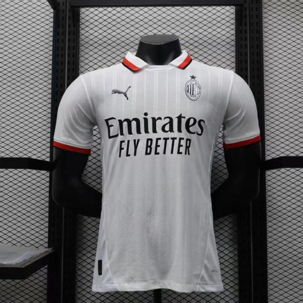 AC Milan  Away Player  1:1 Quality Soccer Jersey  24-25