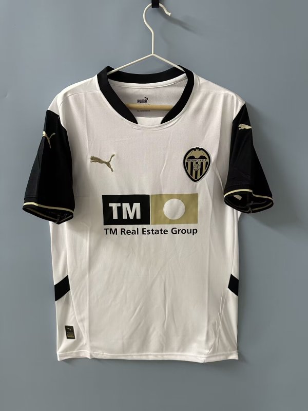 Valencia Home  Fans  1:1 Quality Soccer Jersey   24-25