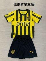 Penarol  home  kids  1:1 Quality Soccer Jersey   24-25
