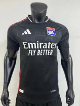 Olympique Lyonnais（OL）away  player 1:1 Quality Soccer Jersey   24-25
