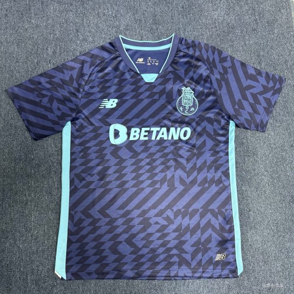 Porto third away  Fans 1:1 Quality Soccer Jersey  24-25