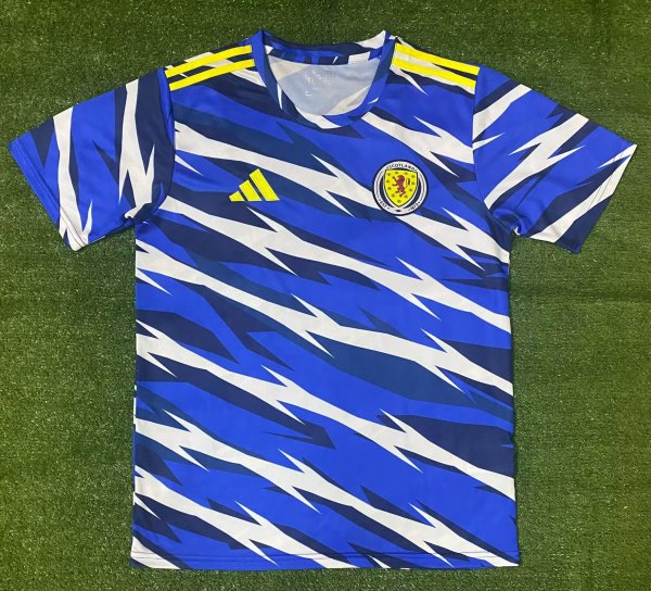 Scotland Training clothes  Fans 1:1 Quality Soccer Jersey   24 -25