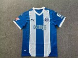 Deportivo Alaves home  Fans 1:1 Quality Soccer Jersey  24-25
