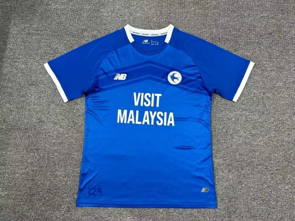 Cardiff City Home fans 1:1 Quality Soccer Jersey  24-25