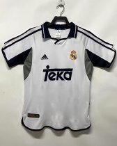 Retro Real Madrid home fans 1:1 Quality Soccer Jersey  2000-2001