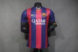 Retro Barcelona  Home Player 1:1 Quality Soccer Jersey   2014-2015