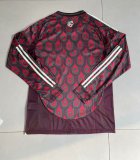Mexico home Long Sleeve Fans  1:1 Quality Soccer Jersey   24-25