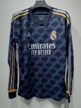 Real Madrid  away Long Sleeve  Fans  1:1 Quality Soccer Jersey    23-24