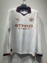 Manchester City away Long Sleeve  Fans  23-24