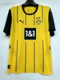 Dortmund home Fans 1:1 Quality Soccer Jersey   24-25