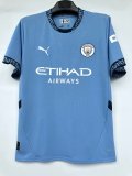 Manchester City home fans 1:1 Quality Soccer Jersey   24-25