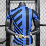 Inter Milan  Home  Player  1:1 Quality Soccer Jersey   24-25