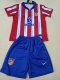 Atletico Madrid  Home  kids   1:1 Quality Soccer Jersey   24-25