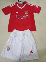 Benfica  home  Kids 1:1 Quality Soccer Jersey   24-25