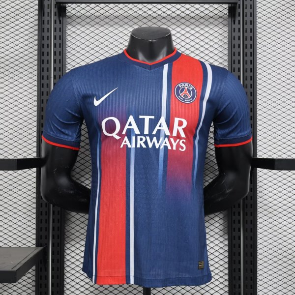 PSG Paris home Player 1:1 Quality Soccer Jersey   24-25