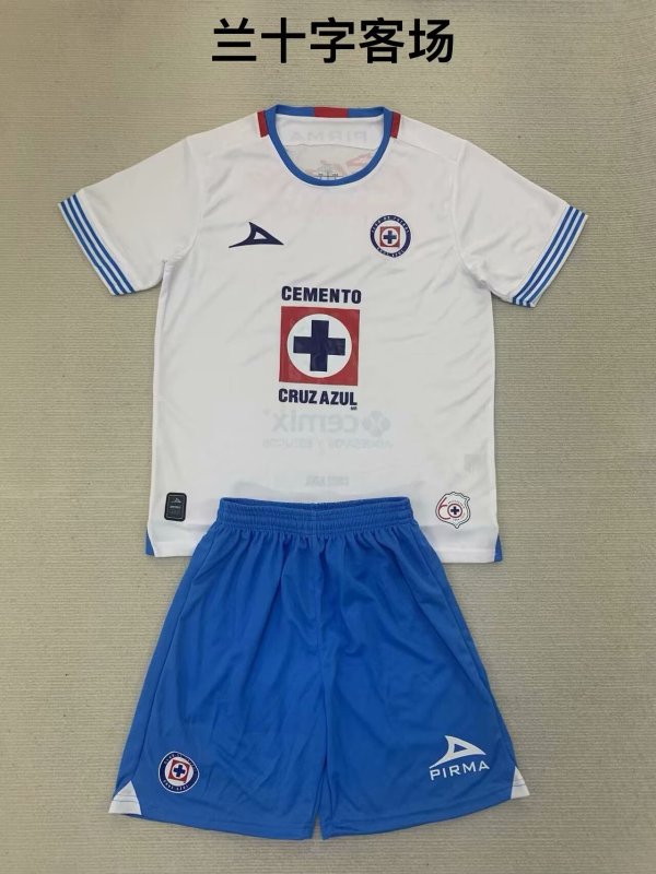 Cruz Azul away Kids  24-25