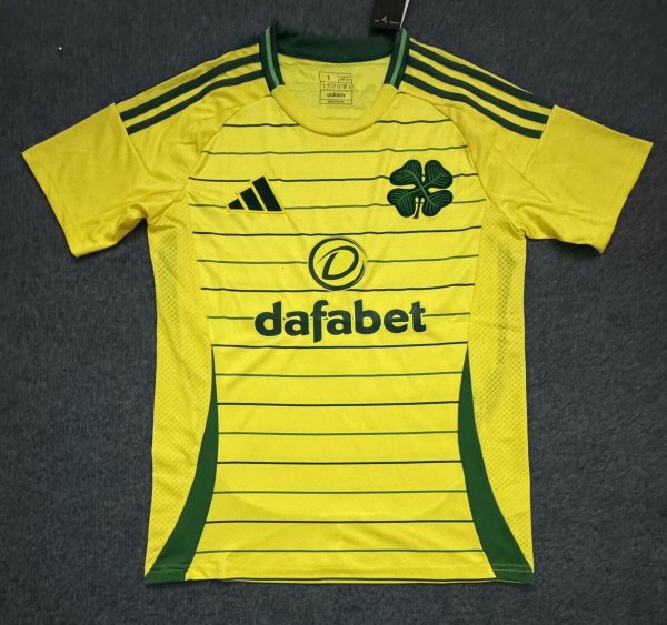 Celtic away  Fans 1:1 Quality Soccer Jersey  24-25