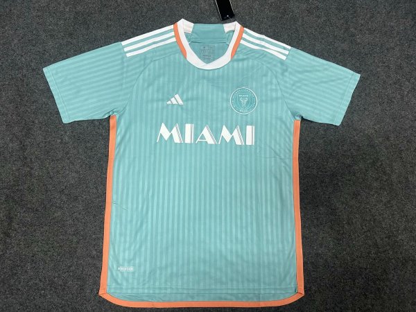Inter Miami third Away fams 1:1 Quality Soccer Jersey  24-25