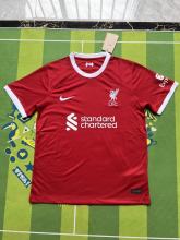 Liverpool home  Fans 1:1 Quality Soccer Jersey   23-24