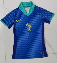Brazil away Women fans  1:1 Quality Soccer Jersey   24-25