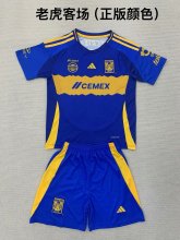 Tiger away kids 1:1 Quality Soccer Jersey   24-25