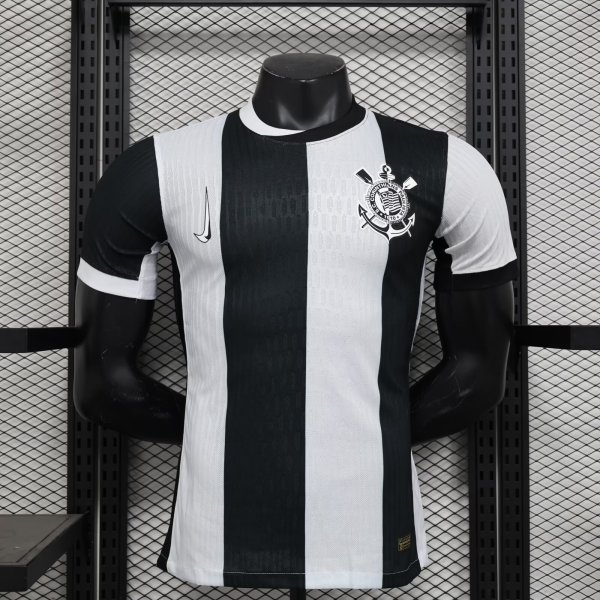 Corinthians third away  Player  1:1 Quality Soccer Jersey  24-25