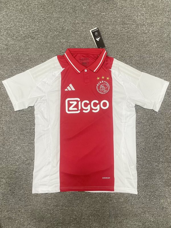 Ajax home Fans 1:1 Quality Soccer Jersey   24-25
