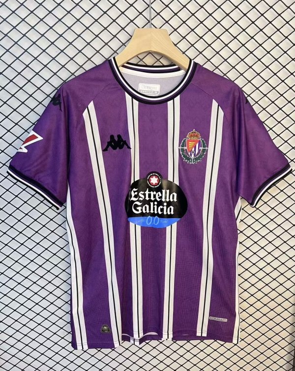 Valladolid  Home   Fans   1:1 Quality Soccer Jersey   24-25