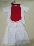 AJAX home kids 1:1 Quality Soccer Jersey   24-25