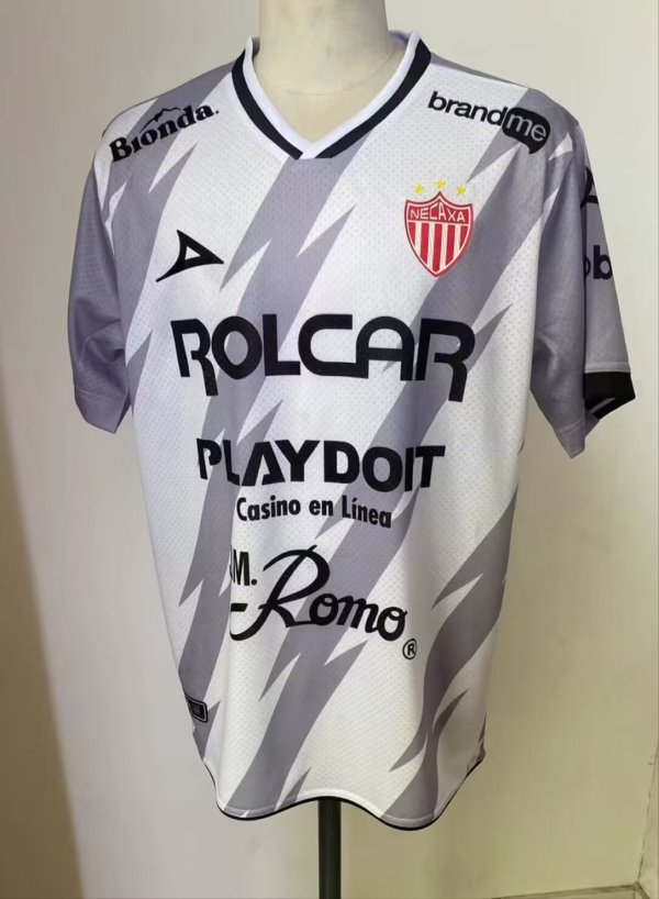 Necaxa away  Fans 1:1 Quality Soccer Jersey    24-25
