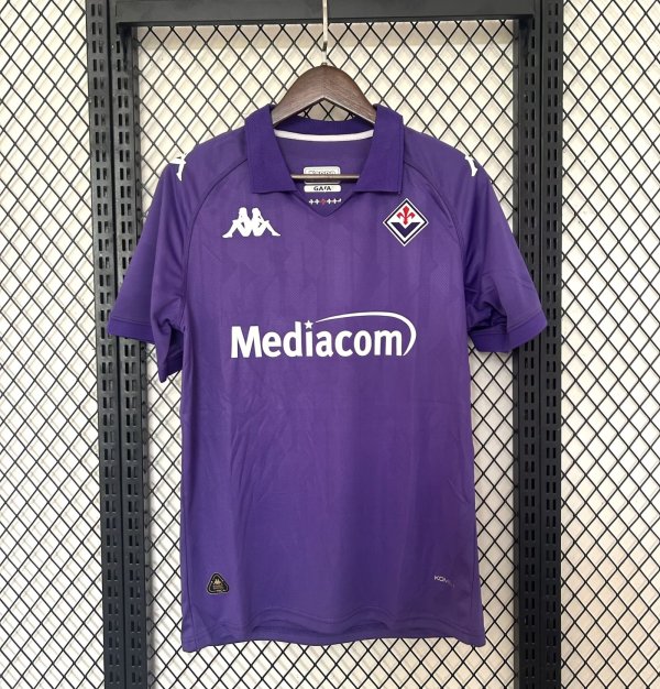 Florence home  Fans  1:1 Quality Soccer Jersey   24-25