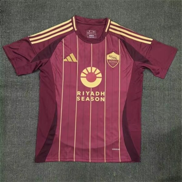 Roma Home Fans 1:1 Quality Soccer Jersey  24-25